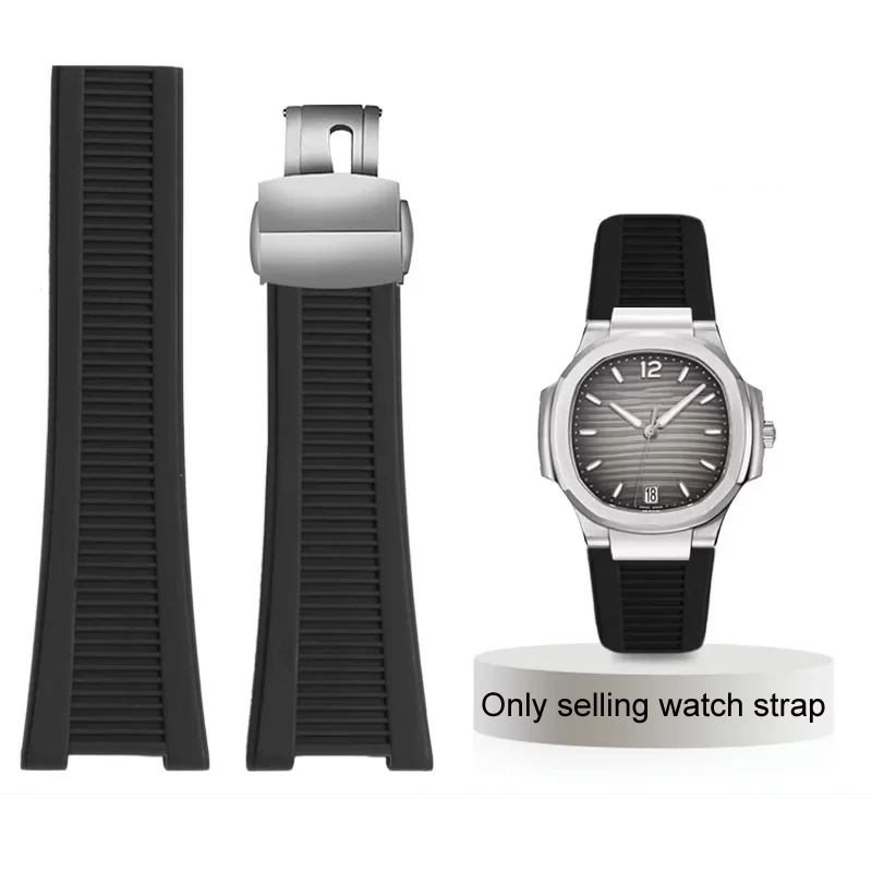 Patek Philippe Watch Nautilus - Silikon-Uhrenarmband für Patek Philippe Nautilus 5711