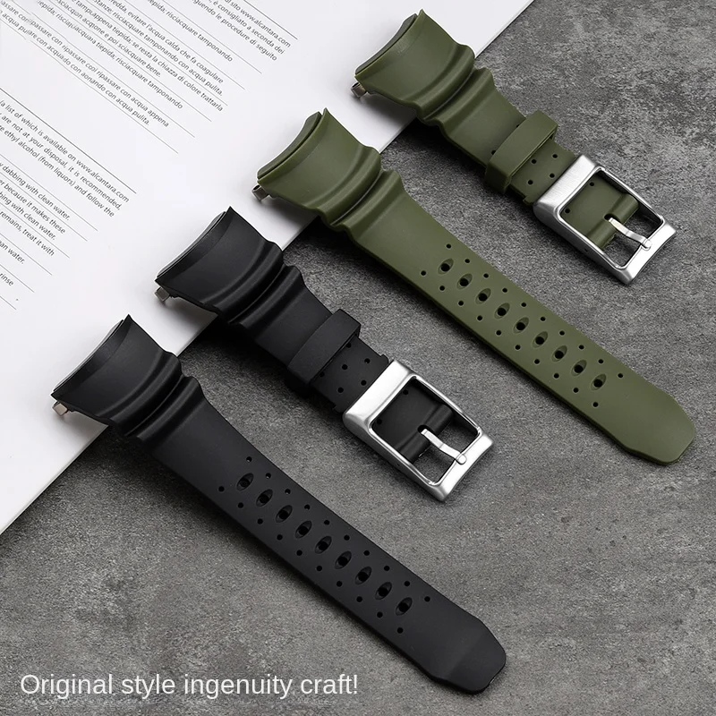 Citizen Watch Promaster - Für Citizen Promaster BJ8050 Gummiband mit