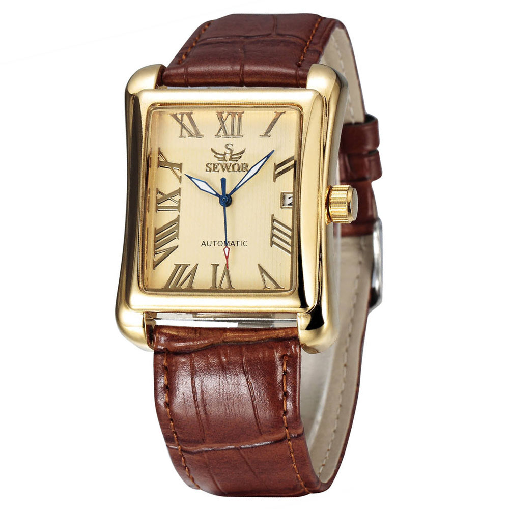 Cartier Watch Santos - SEWOR Top Marke Luxus Männer Uhren