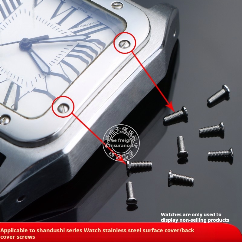Cartier Watch Santos - Solide Edelstahls ch raube für Cartier