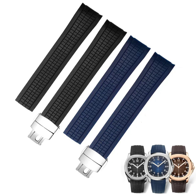 Patek Philippe Watch Aquanaut - Weiches Gummi-Uhrenarmband Aquanaut, passend für Patek