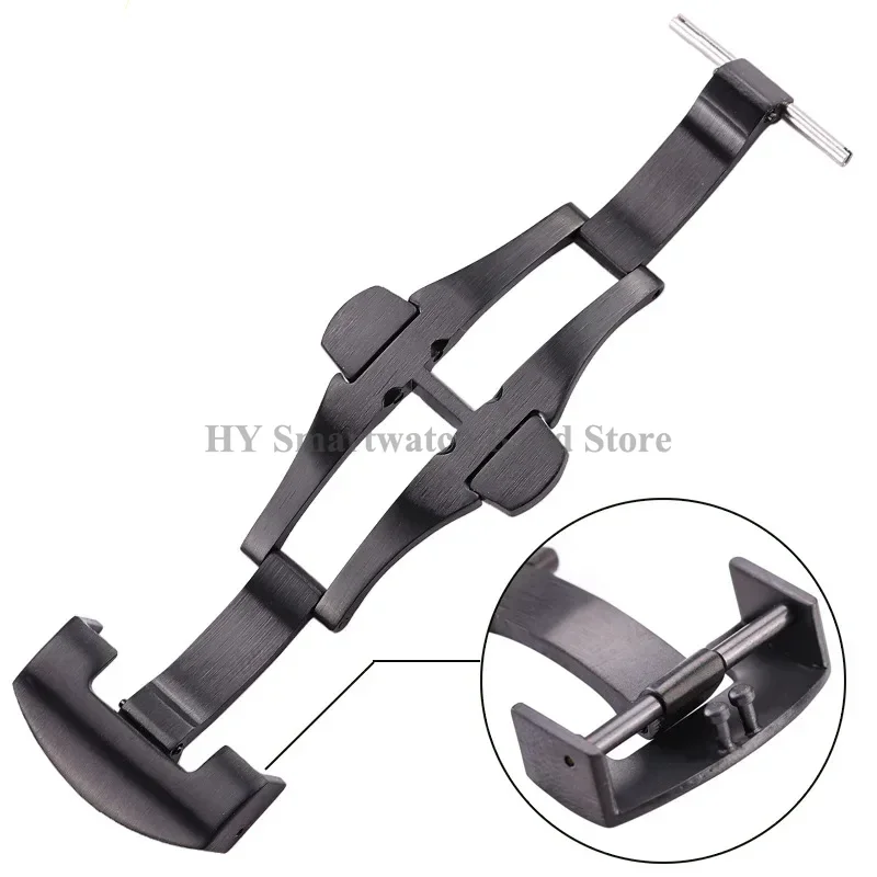 20 mm 22 mm Schmetterlingsschn – Butterfly Clasp Deployant Bewertung und Preis