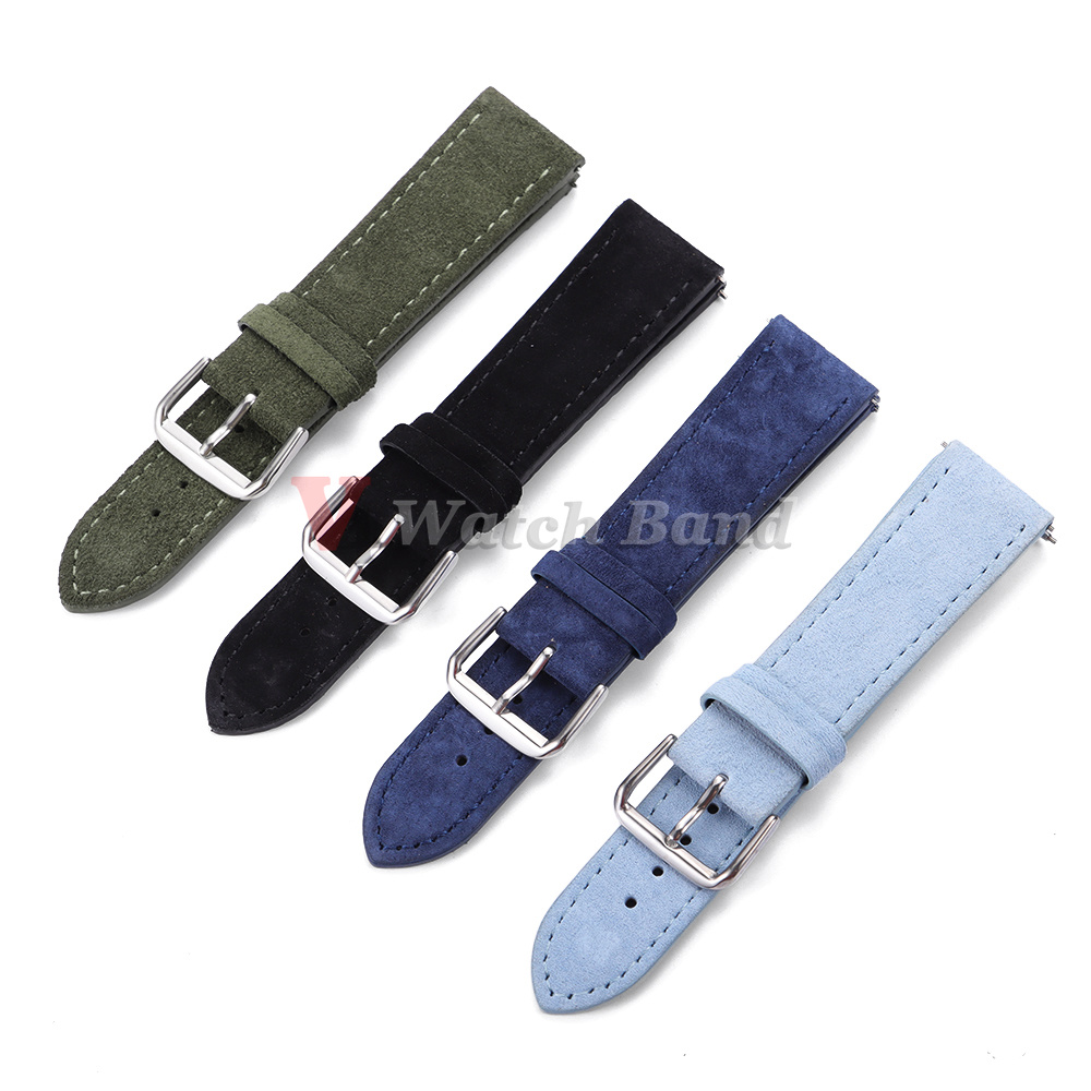 Wildleder-Uhrenarmband 18mm 19 – Suede Strap Watch Bewertung und Preis