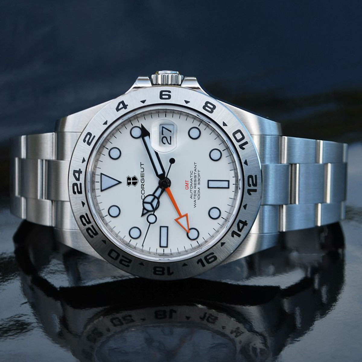 Benutzerdefinierte Luxus 39mm  – Stainless Bracelet Diver Bewertung und Preis