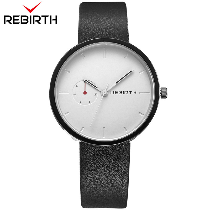 2018 wiedergeburt Beliebte Män – Leather Watch Band Men Bewertung und Preis