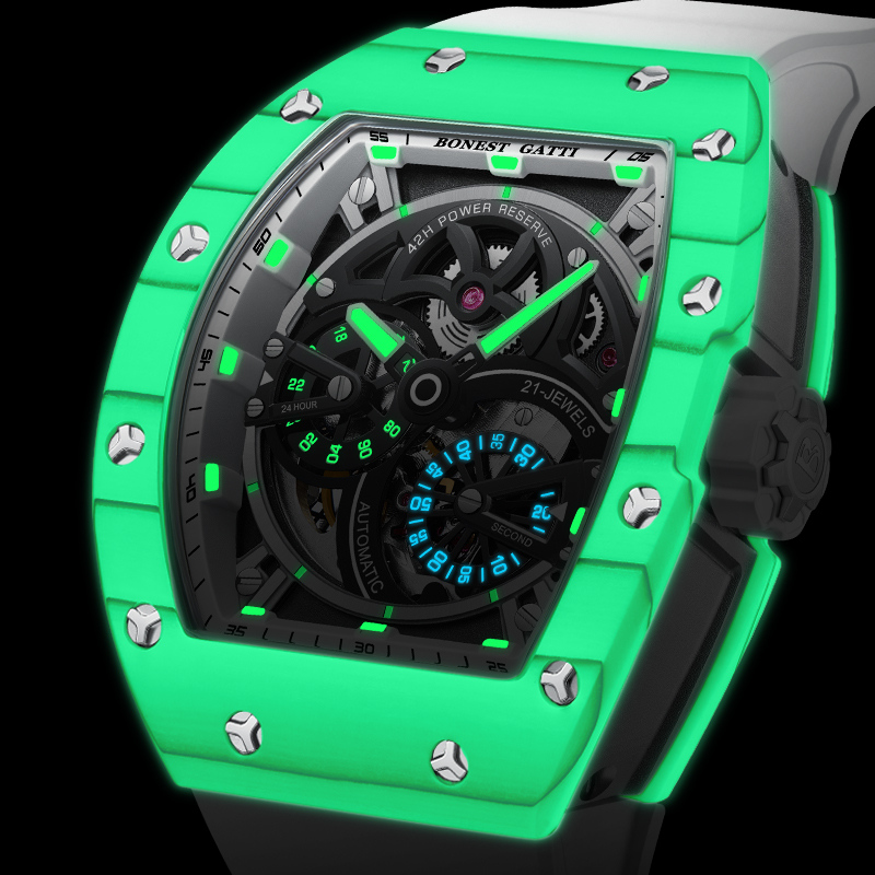 BONEST GATTI Herren Mechanisch – Rubber Strap Diver Bewertung und Preis