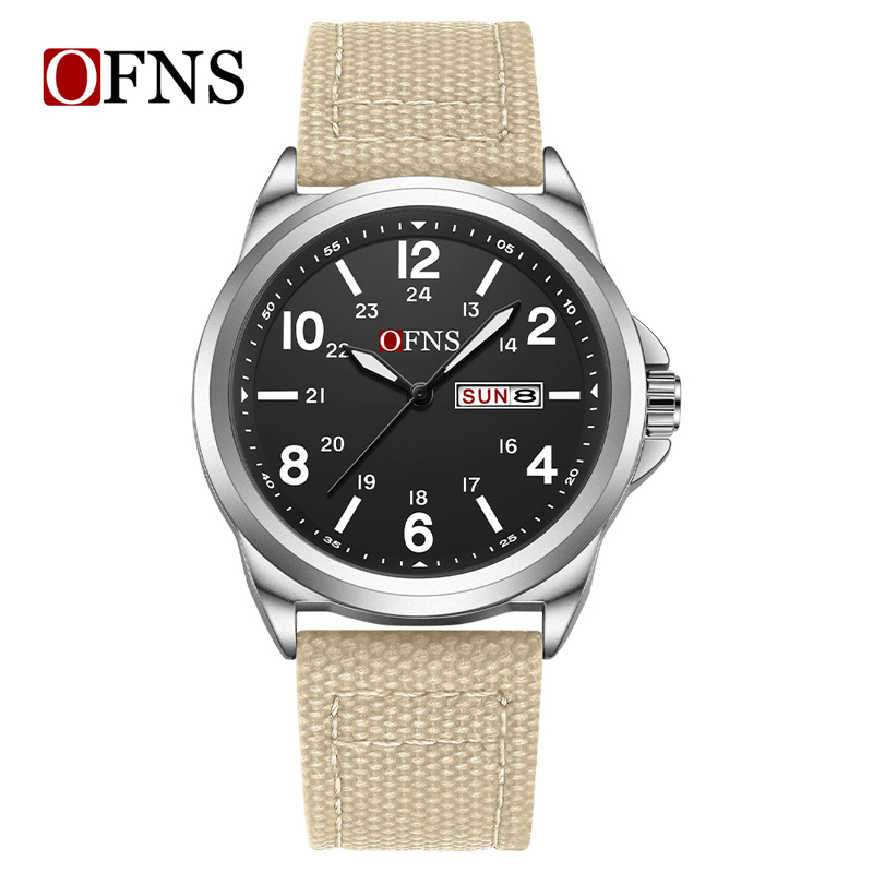 OFNS 7223 Lässige Herren-Quarz – Leather Watch Band Men Bewertung und Preis
