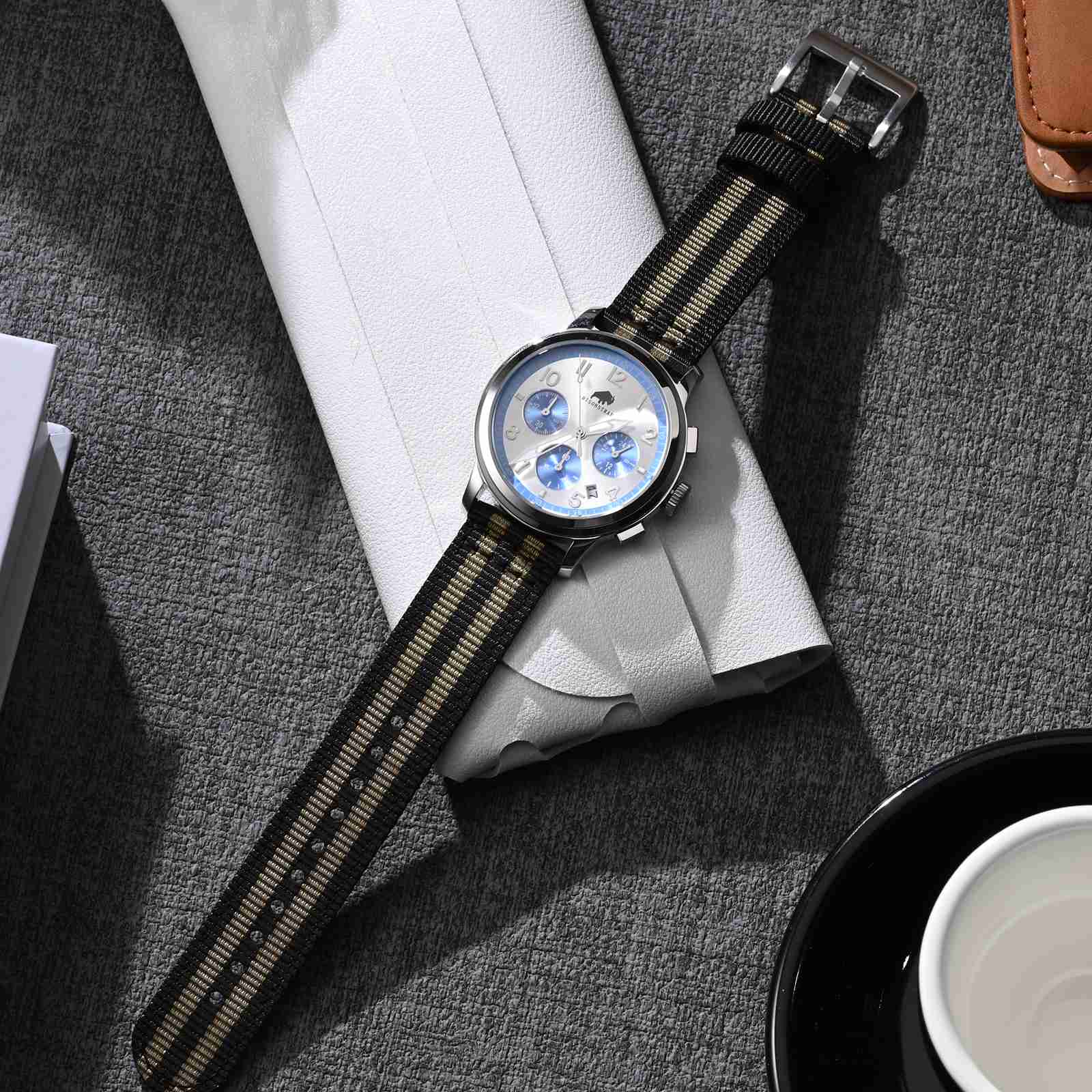 BISONSTRAP Nylon-Uhrenarmband, – Nato Strap Nylon Bewertung und Preis
