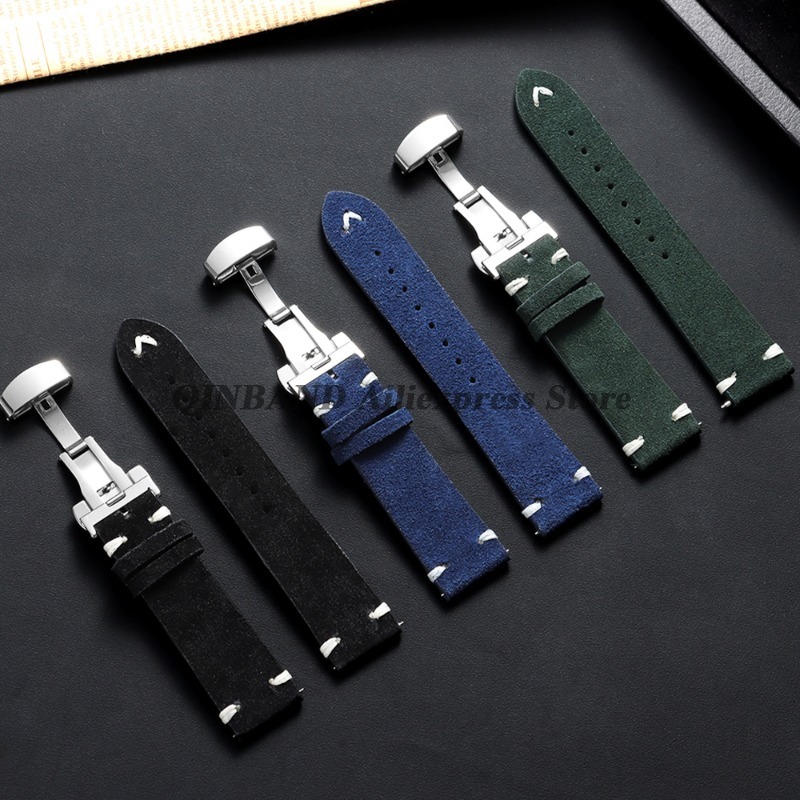 18mm 20mm 22mm Schnellverschlu – Suede Strap Watch Bewertung und Preis