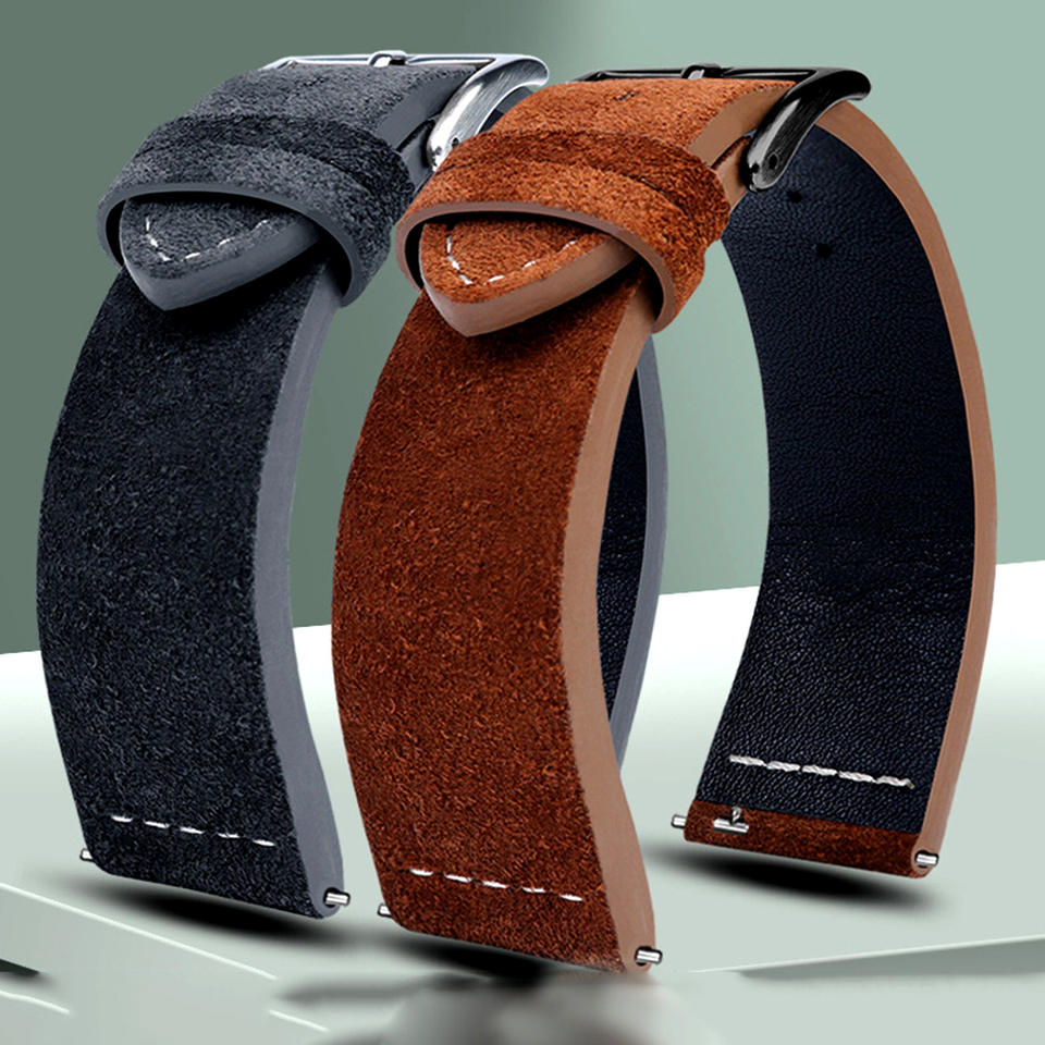 Vintage-Uhrenarmband aus Wildl – Suede Strap Watch Bewertung und Preis