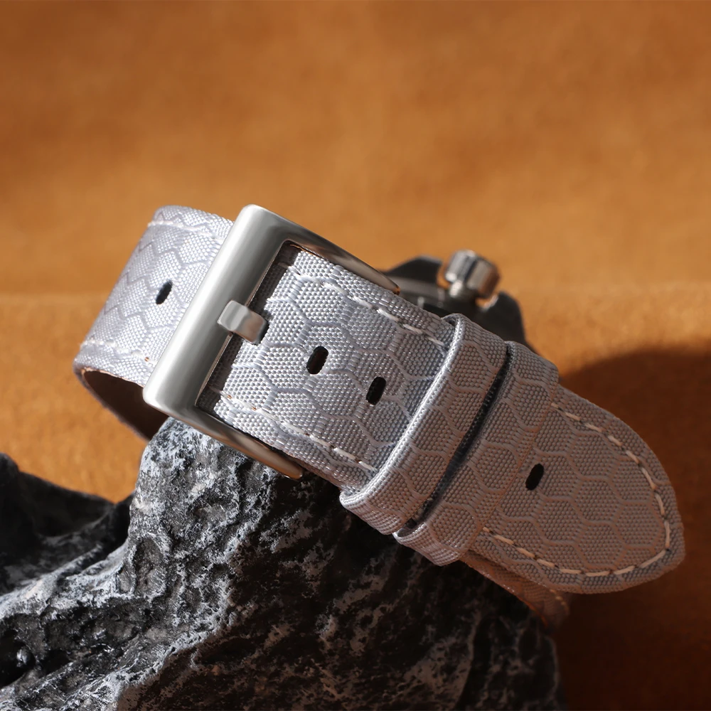 20mm 22mm Glattes Echtes Nylon – Perlon Strap Woven Bewertung und Preis