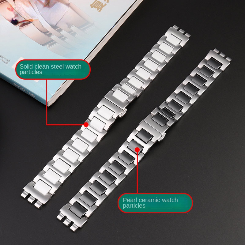 Für Muster Keramik Edelstahl A – Butterfly Clasp Deployant Bewertung und Preis
