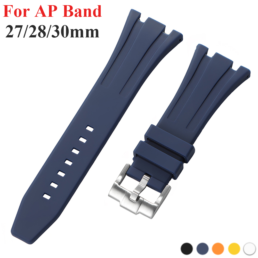 27 mm 28 mm 30 mm Gummiband fü – Audemars Piguet Watch Royal Oak Bewertung und Preis