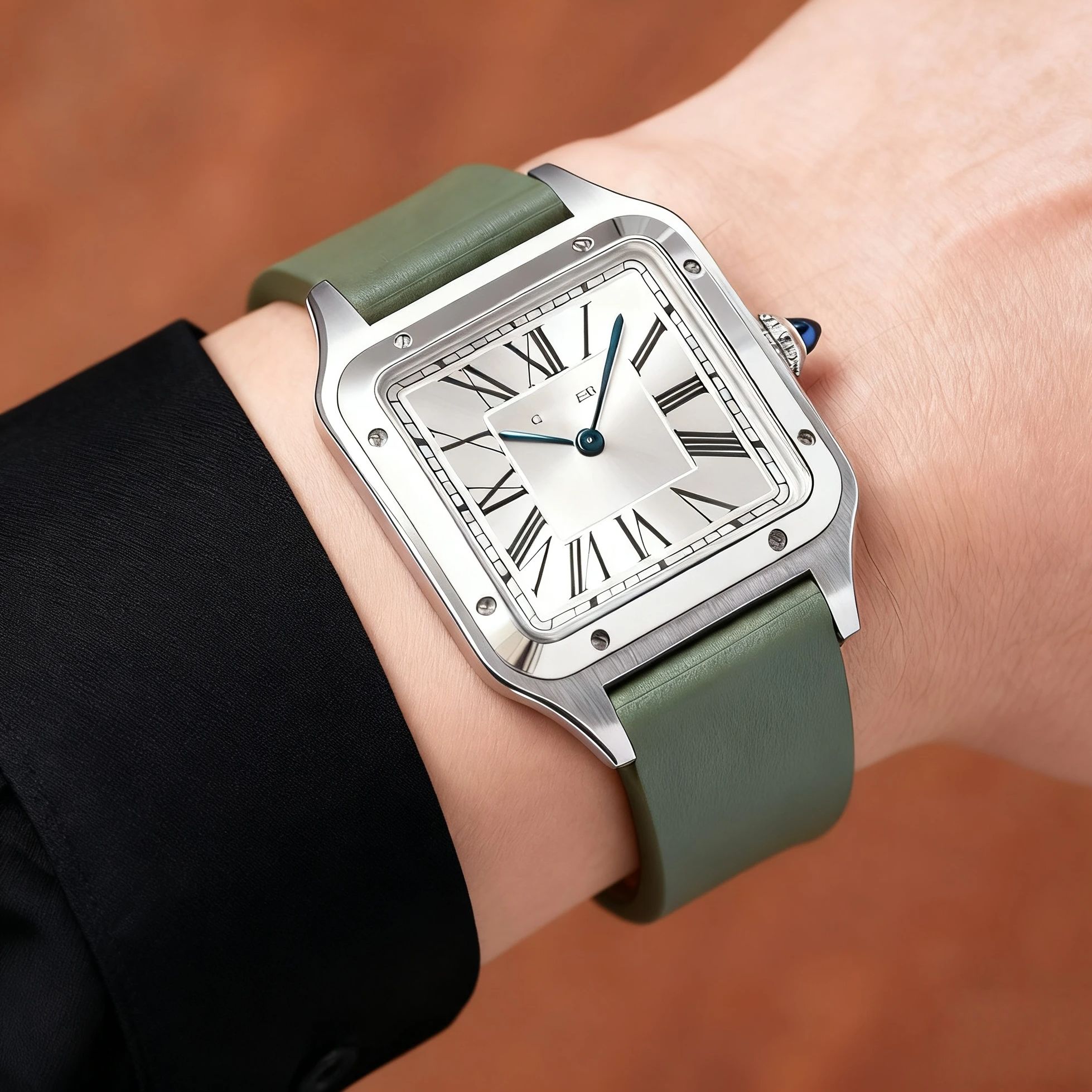 15,5mm 17,5mm Passend für Cart – Cartier Watch Santos Bewertung und Preis
