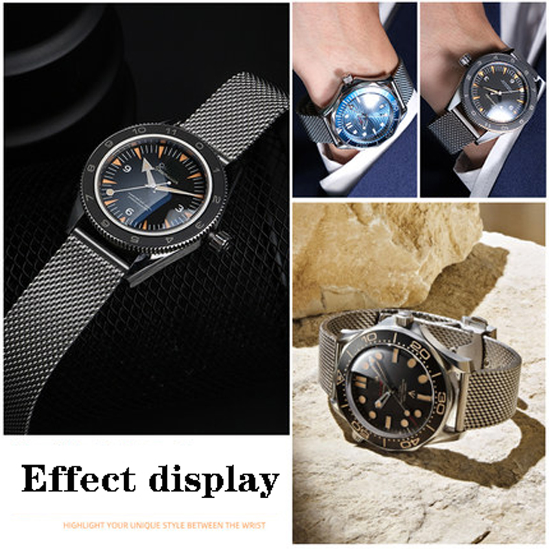 20mm 22mm solide Edelstahl Mes – Omega Watch Seamaster Bewertung und Preis