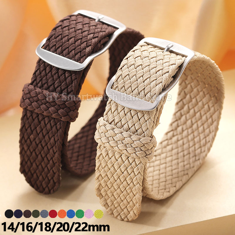 14mm 16mm 18mm 20mm 22mm Geweb – Perlon Strap Woven Bewertung und Preis