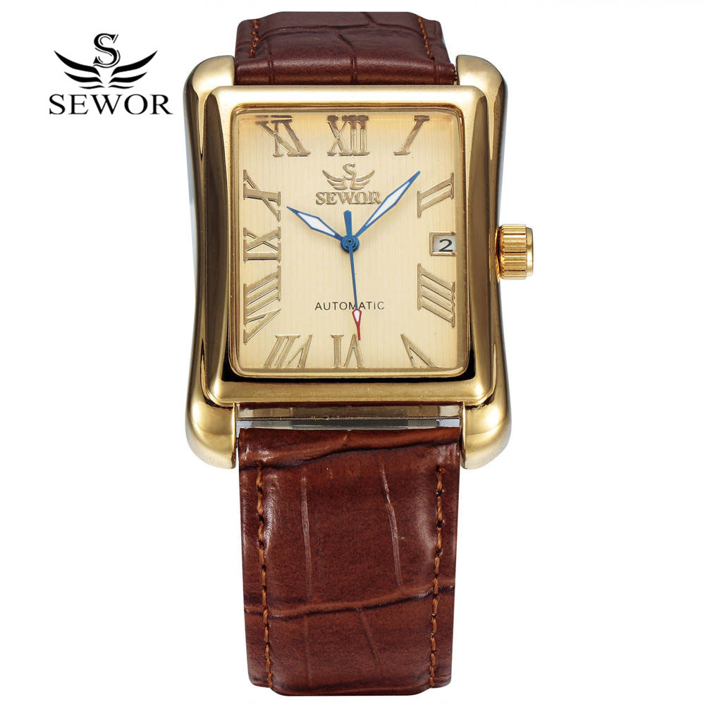 SEWOR Top Marke Luxus Männer U – Cartier Watch Santos Bewertung und Preis