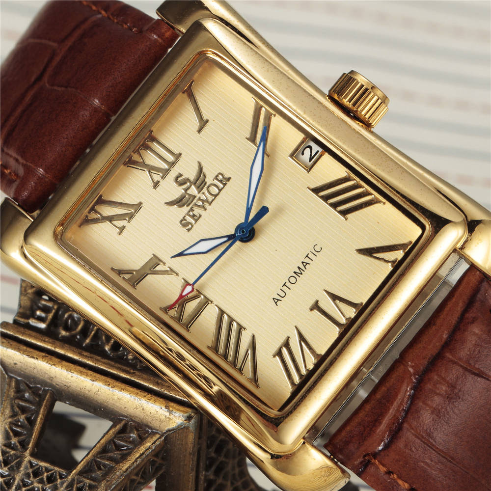 SEWOR Top Marke Luxus Männer U – Cartier Watch Santos Bewertung und Preis