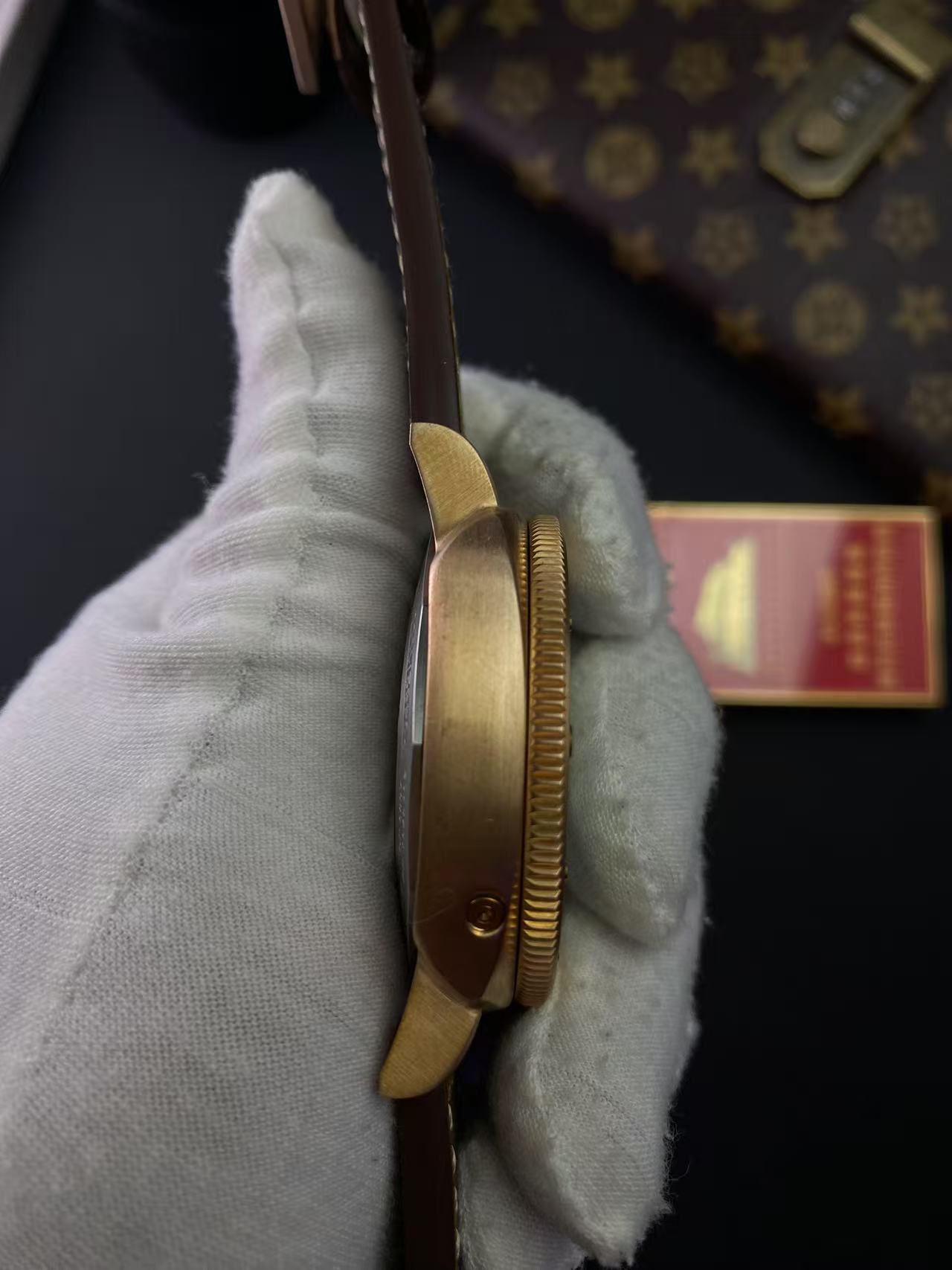 Vintage Bronze Herrenuhr Grüne – Tropic Strap Vintage Bewertung und Preis