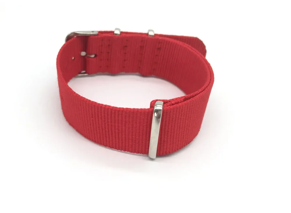 Rotes Nylonband für Herren und – Nato Strap Nylon Bewertung und Preis
