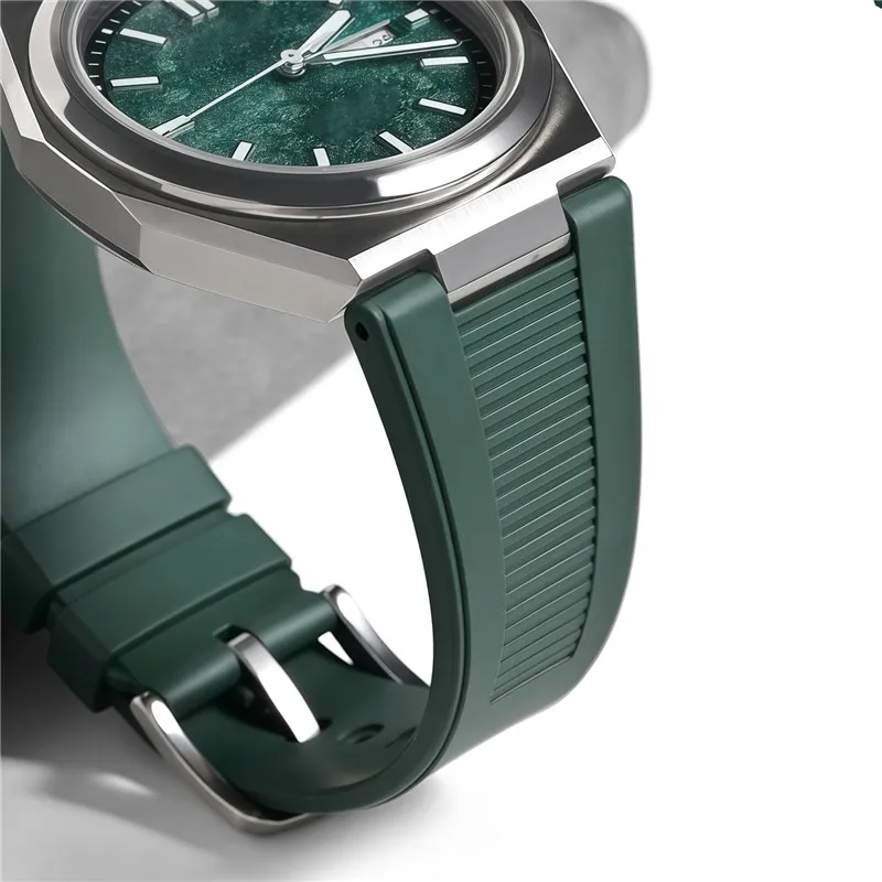 Fluorkautschukarmband 25*12mm  – Patek Philippe Watch Nautilus Bewertung und Preis