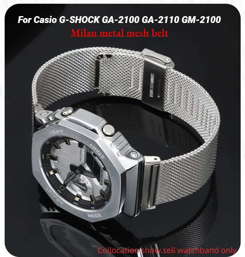 Milan Metallgeflechtgürtel für – Casio Watch G-Shock Ga-2100 Bewertung und Preis